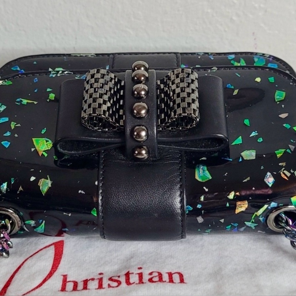 Christian Louboutin Sweet Charity Mini Crossbody with COA and Dustbag LIKE NEW - Picture 6 of 12